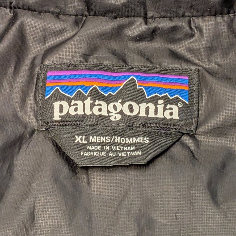 Patagonia Mens Nano Puff Black Zip Vest Goose Island Beer Co Size XL 84242 - Picture 4 of 10